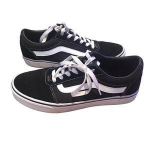 VANS Old Skool Shoe Black White Size 10